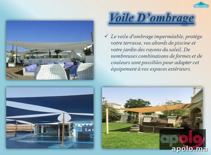 Voile d'ombrage